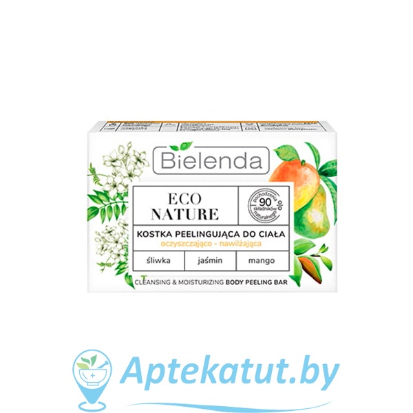 картинка BIELENDA (Белинда) ECO NATURE  Скраб очищающий и увлажняющий Какаду слива + Жасмин + Масло манго, 80 г