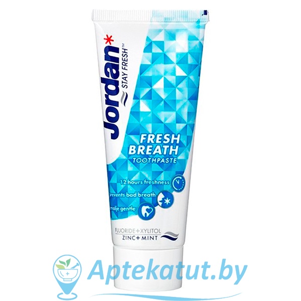 картинка Зубная паста Jordan Fresh Breath, 75 мл