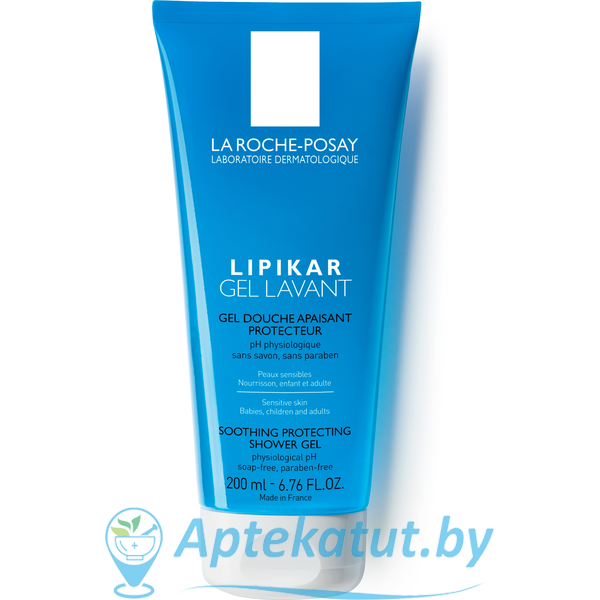 картинка LA ROCHE-POSAY (Ля рош-позе Липикар) LIPIKAR Gel Lavante Успокаивающий гель для душа с защитными свойствами, 200 мл