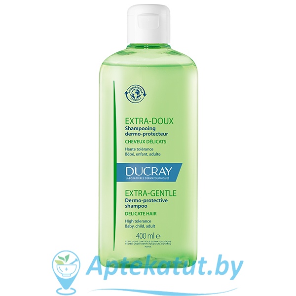 картинка DUCRAY EXTRA-DOUX Защитный шампунь для частого применения 400 мл