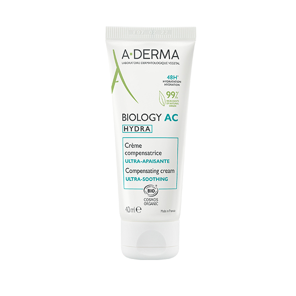 картинка A-DERMA BIOLOGY AC HYDRA Крем восстанавливающий 40 мл