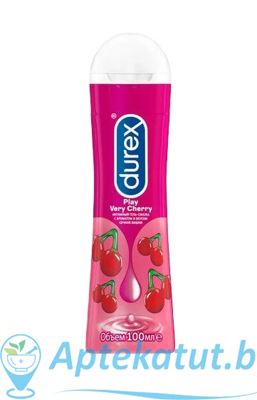 картинка DUREX Play Very Cherry Интимный гель-смазка с ароматом и вкусом вишни 50 мл