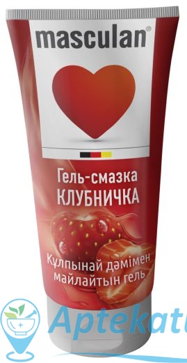 картинка Гель-лубрикант Masculan® Strawberry (Клубника), 50 мл