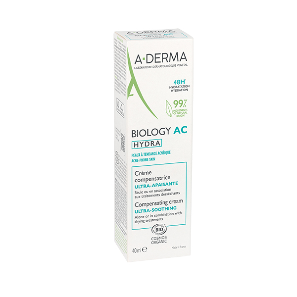 картинка A-DERMA BIOLOGY AC HYDRA Крем восстанавливающий 40 мл
