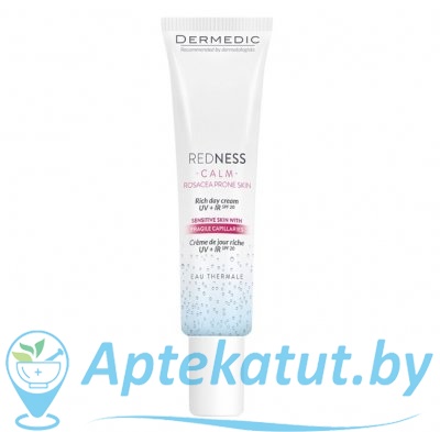 картинка Дермедик REDNESS Питательный дневной крем UV+IR SPF20, 40мл