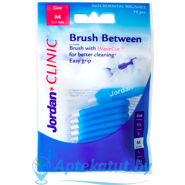 картинка Межзубная щетка (M) для взрослых  Jordan Clinic Brush Between