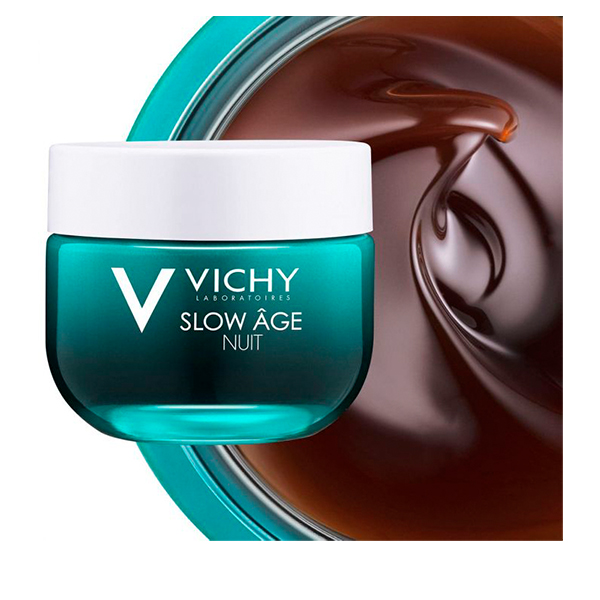 картинка VICHY (Виши) SLOW AGE Крем и маска ночное восстановление, 50 мл