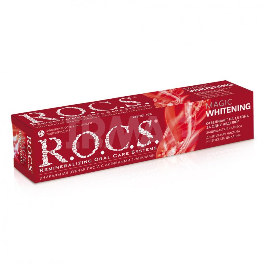 картинка Зубная паста Рокс Волшебное отбеливание, 74г