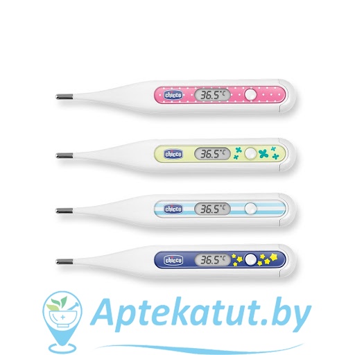 картинка Термометр педиатрический DigiBaby 3-в-1, цифровой, в футляре, 0 мес+