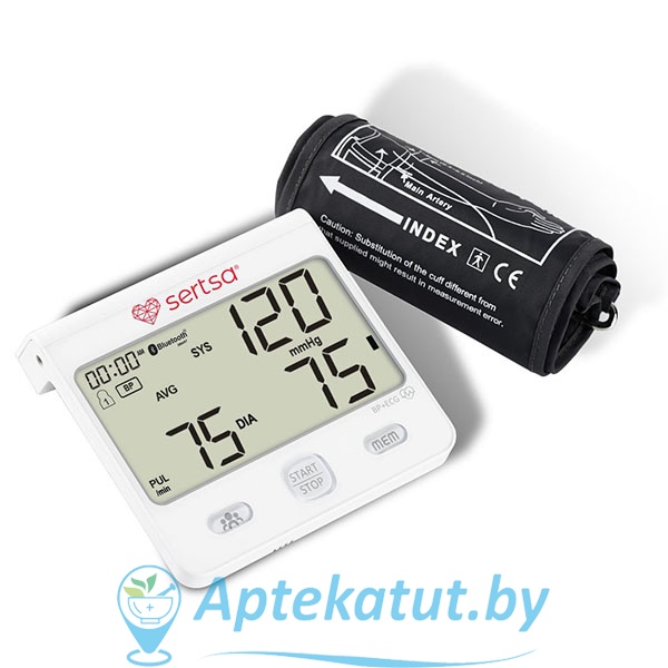 картинка Тонометр автоматический на плечо sertsa® Смарт Моӯны (DBP-6175)