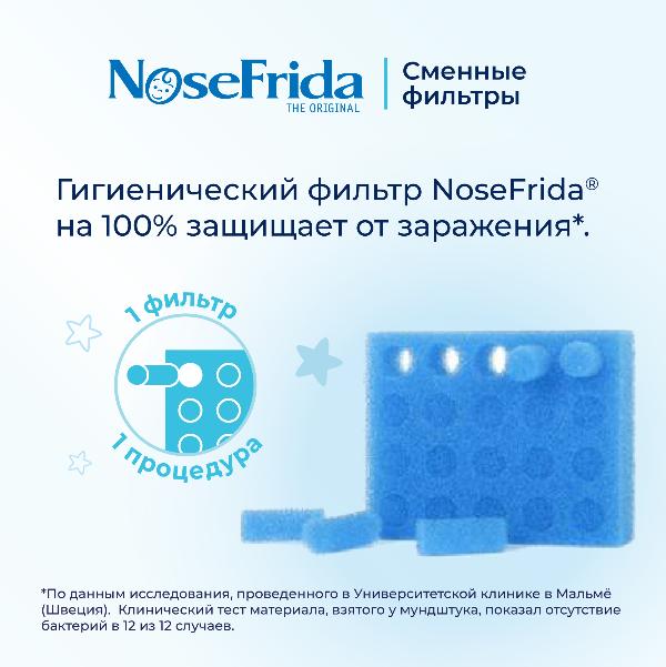 картинка Набор фильтров для аспиратора Nosefrida