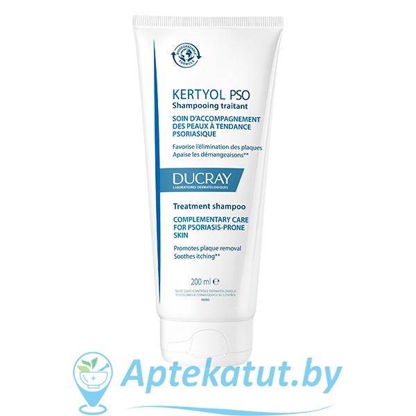 картинка Дюкрэй шампунь Кертиол ПСО кераторедуцирующий, 200мл
