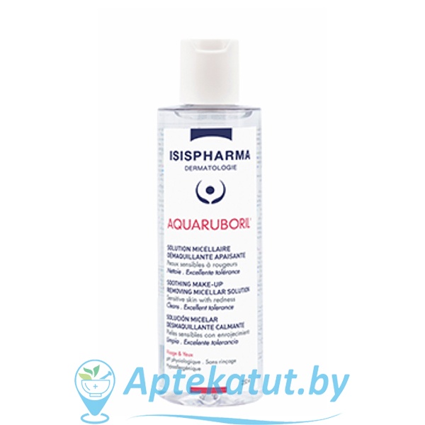 картинка ISISPHARMA (Исисфарма) RUBORIL® AQUARUBORIL Мицеллярная вода для снятия макияжа, 100 мл