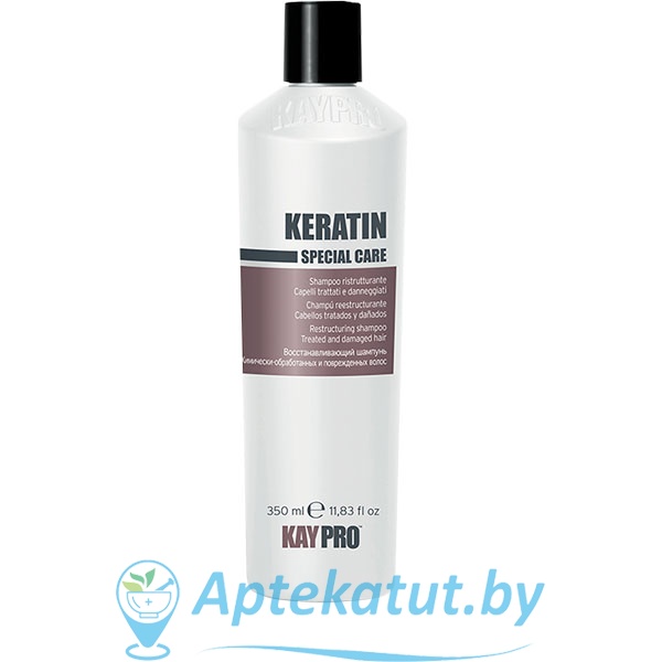 картинка KAYPRO (КАЙПРО) CPECIAL CARE KERATIN Шампунь  восстанавливающий с кератином д/хим.-обраб. и поврежд. волос, 350 мл