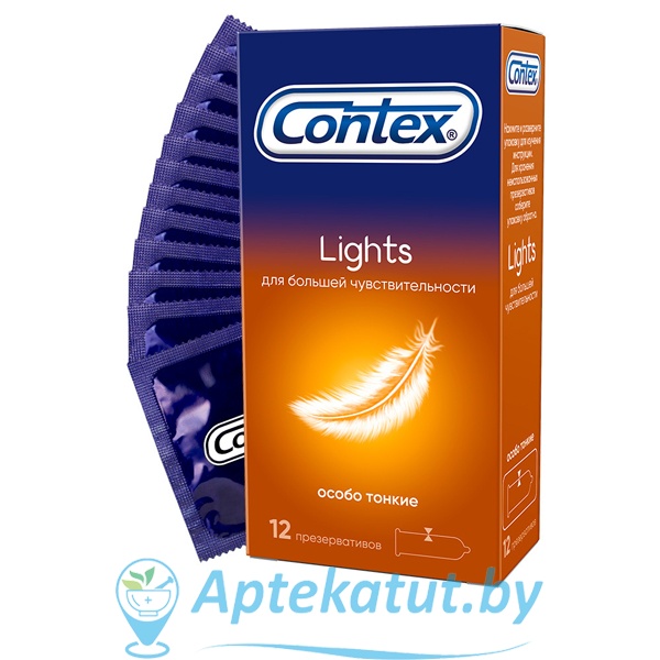 картинка Презервативы Contex® Lights, особо тонкие, 12 шт.  