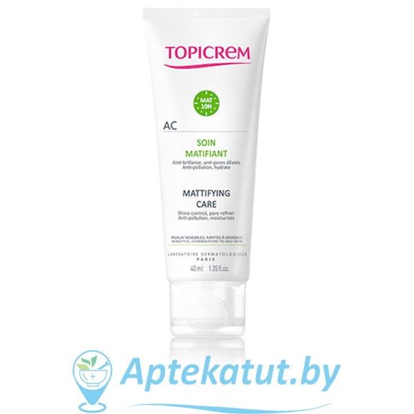 картинка ТОПИКРЕМ (TOPICREM) АК Матирующий уход, 40 мл