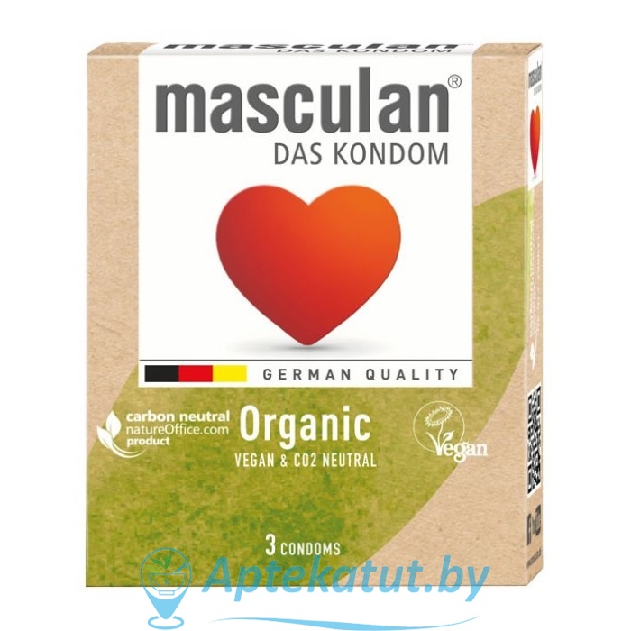 картинка Презервативы Masculan ORGANIC №3